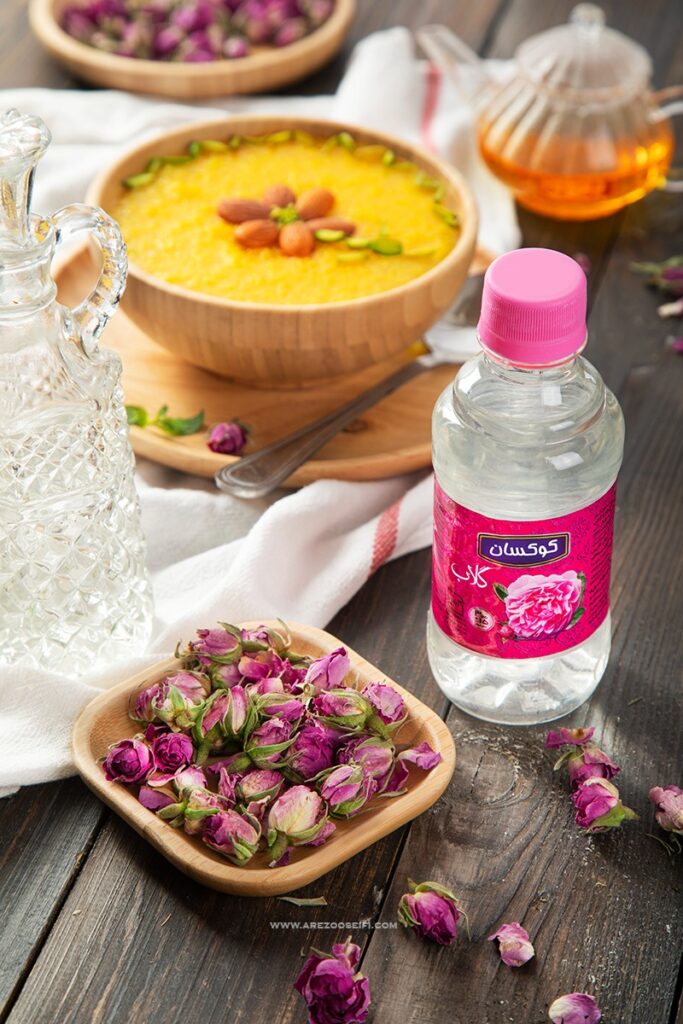 نوشیدنی گلاب کوکسان